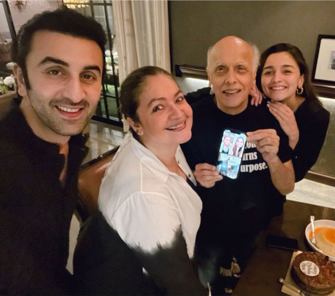 Mahesh Bhatt's birthday celebration